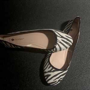 🎁Chatties zebra ballet flats